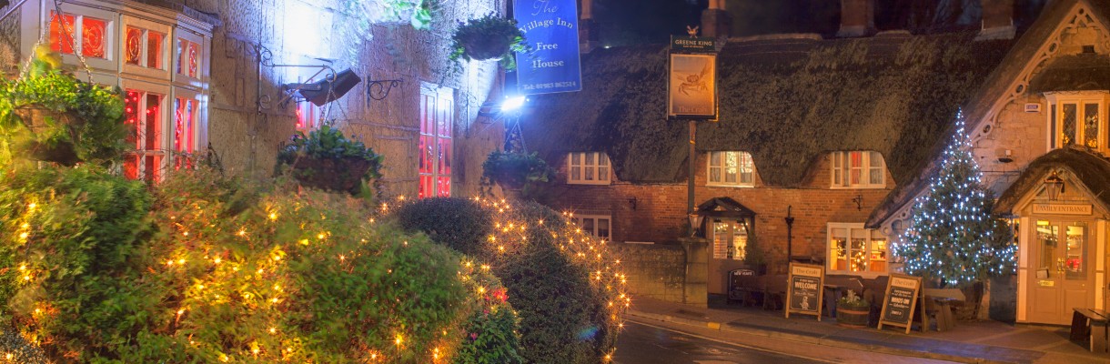 Shanklin Village at Christmas